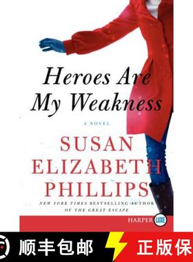 【3-4周达】Heroes are My Weakness [Large Print] [9780062106131]