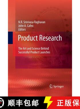 【3-4周达】Product Research : The Art and Science Behind Successful Product Launches [9789400791046]