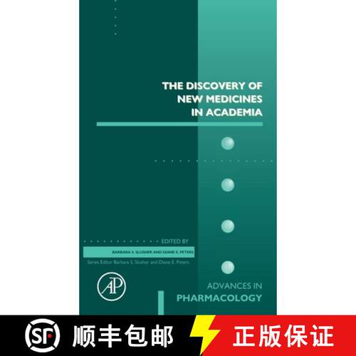 【3-4周达】精装 The Discovery of New Medicines in Academia: Volume 100 [9780443293245]