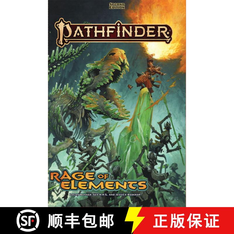 【2-3周达】Pathfinder RPG Rage of Elements (P2) [9781640785274]