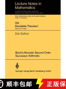 【3-4周达】Büchi's Monadic Second Order Successor Arithmetic [9783662358481]