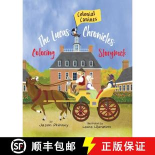 Colonial 9781733614153 4周达 Storybook Coloring Canines Chronicles Lucas The