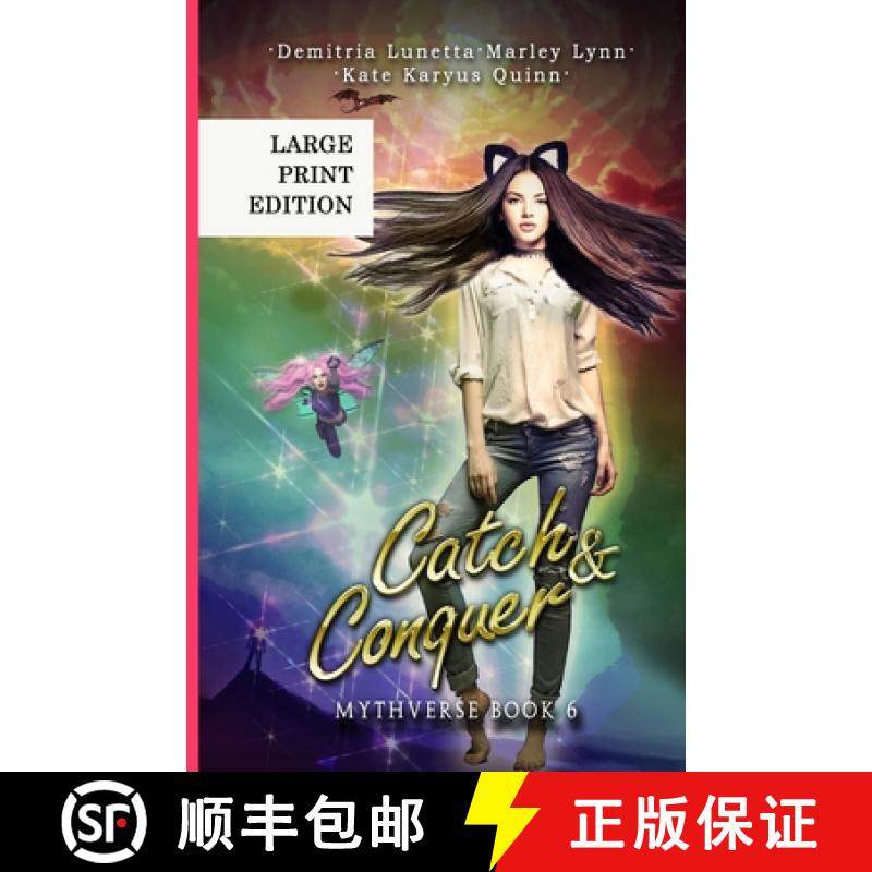【3-4周达】Catch & Conquer: A Young Adult Urban Fantasy Academy Series Large Print Version [9781956839029]