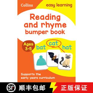 【3-4周达】Reading and Rhyme Bumper Book Ages 3-5: Prepare for Preschool with Easy Home Learning [9780008275440]
