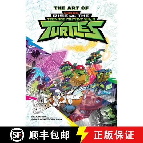 【3-4周达】精装 The Art of Rise of The Teenage Mutant Ninja Turtles [9798887243641]