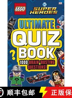 LEGO DC Comics Super Heroes Ultimate Quiz Book: 1000 Brain-Busting Questions [9780241301432]
