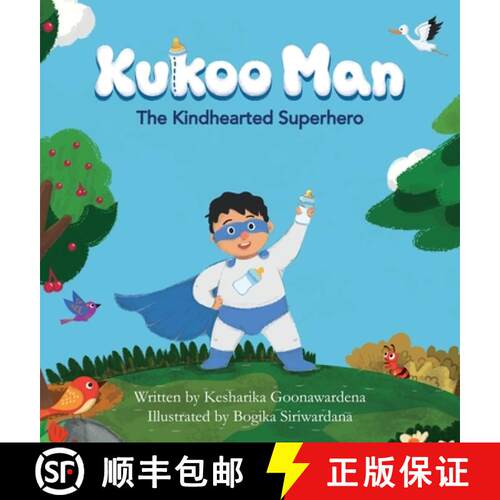 【3-4周达】精装 Kukoo Man: The Kindhearted Superhero [9780646830650]
