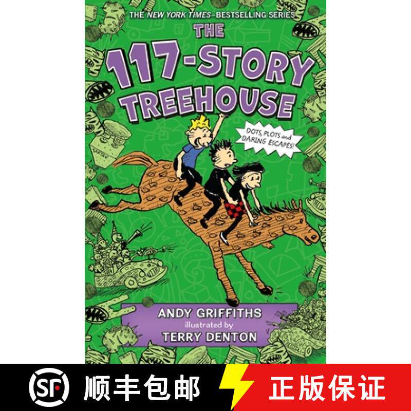 预订 The 117-Story Treehouse: Dots, Plots & Daring Escapes! [9781250874559]