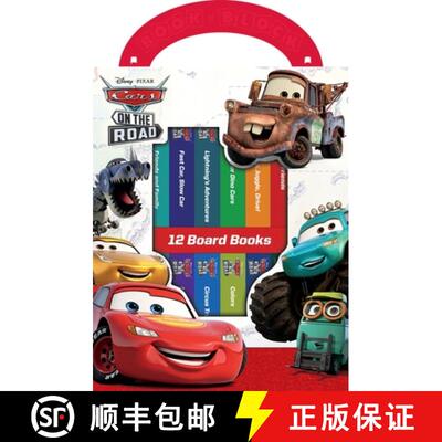 【3-4周达】Disney Pixar Cars On The Road My First Library Box Set [9781503771543]