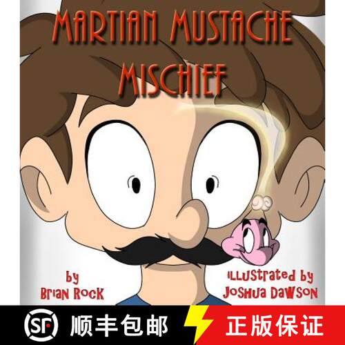 【3-4周达】Martian Mustache Mischief [9780692516515]