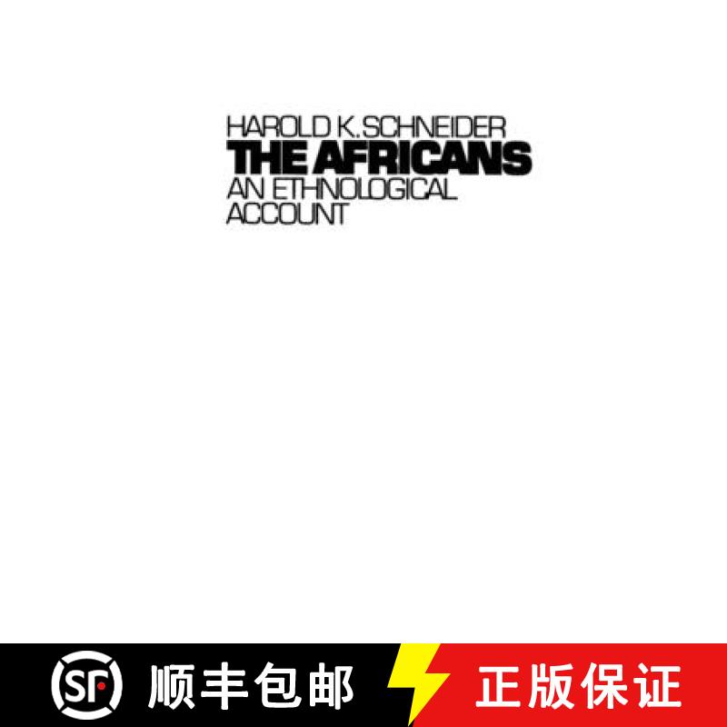 【3-4周达】The Africans: An Ethnological Account [9780130186485]