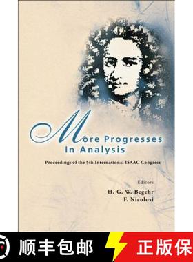 【3-4周达】More Progresses in Analysis - Proceedings of the 5th International Isaac Congress [9789812835628]