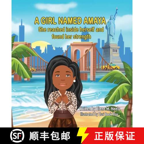 【3-4周达】精装 A Girl Named Amaya, She Reached Insider Herself and Found Her Strength [9798987072134]