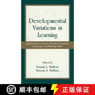 【3-4周达】精装 Developmental Variations in Learning: Applications to Social, Executive Function, Lan... [9780805822298]