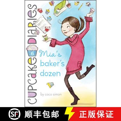 【3-4周达】Mia's Baker's Dozen (Cupcake Diaries) [9781442446137]
