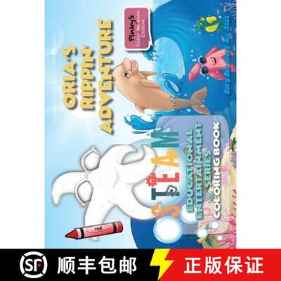 【3-4周达】Oria's Rippin Adventure Coloring Book: Pinky's Color Me Edition [9780998979458]