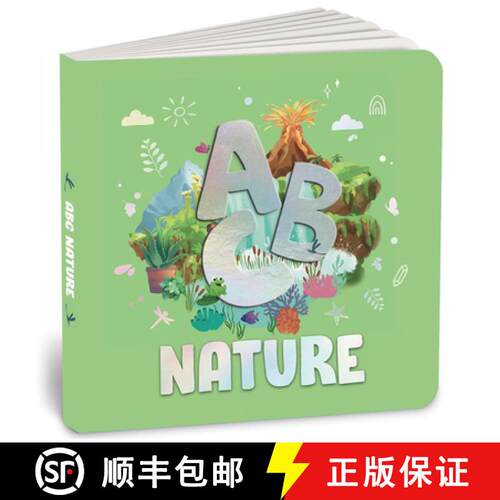 【3-4周达】ABC Nature : An Engaging Illustrated Board Book | Explore A to Z of Nature for Kids, Toddl... [9789815233469]