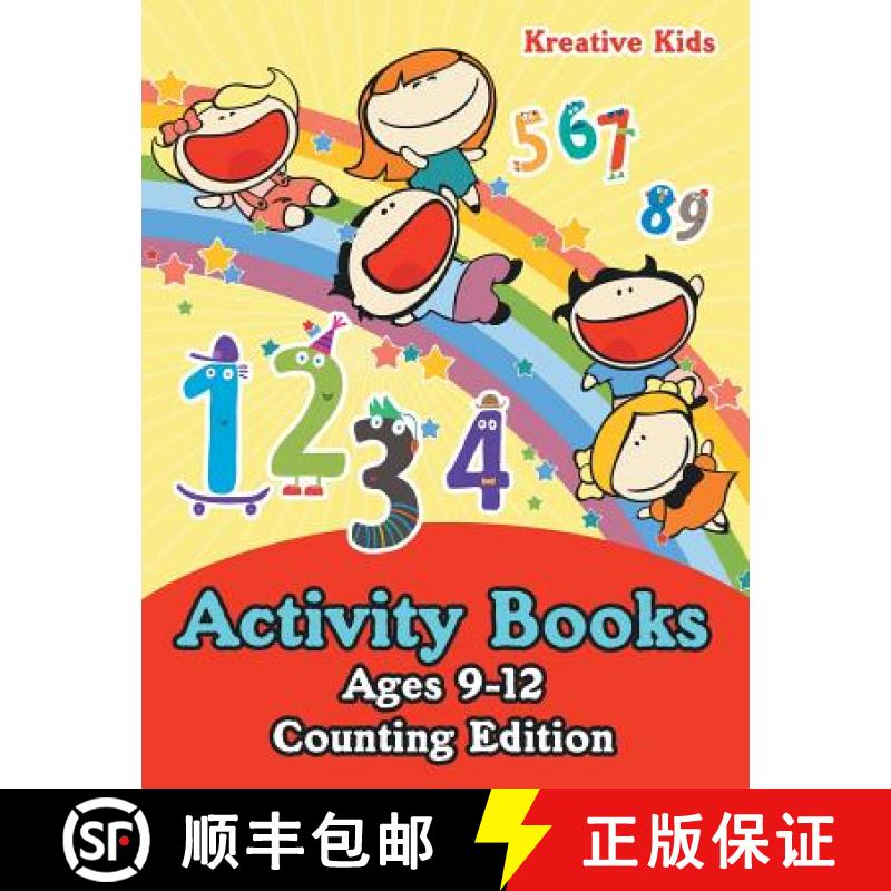 【2-3周达】Activity Books Ages 9-12 Counting Edition [9781683772460]