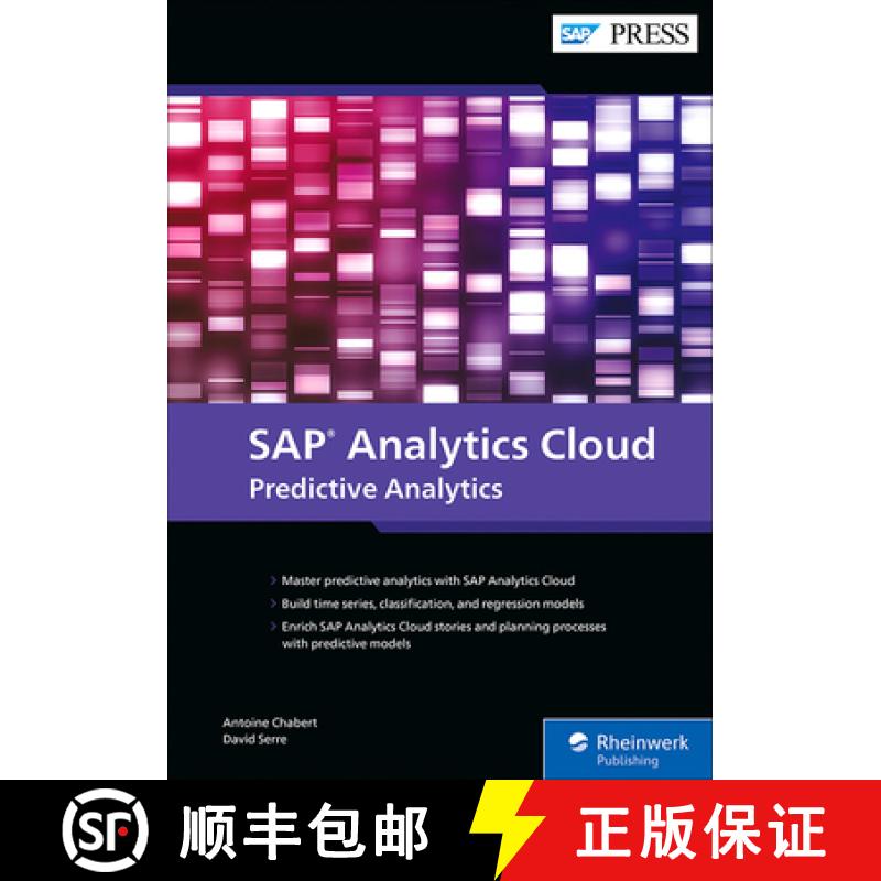 【3-4周达】SAP Analytics Cloud: Predictive Analytics [9781493224784]