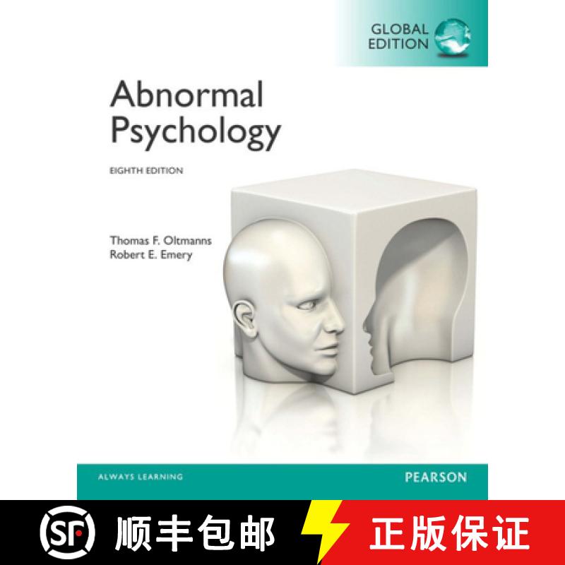 【3-4周达】Abnormal Psychology, Global Edition [9781292019635]