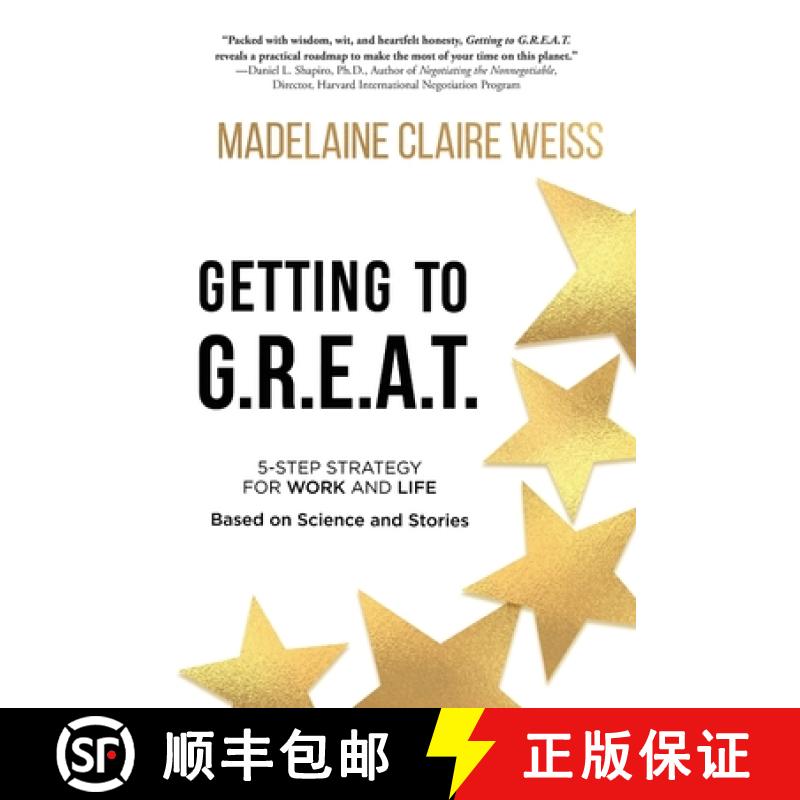 【2-3周达】Getting to G.R.E.A.T.: A 5-Step Strategy For Work and Life; Based on Science and Stories [9781646633272]