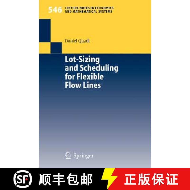 【3-4周达】Lot-Sizing and Scheduling for Flexible Flow Lines [9783540223252]