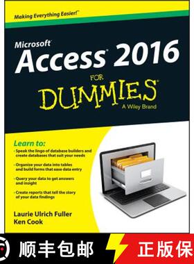 【3-4周达】Access 2016 For Dummies [Wiley计算机] [9781119083108]
