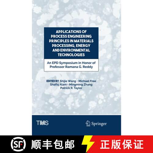 【3-4周达】Applications of Process Engineering Principles in Materials Processing, Energy and Environ... [9783319845630]