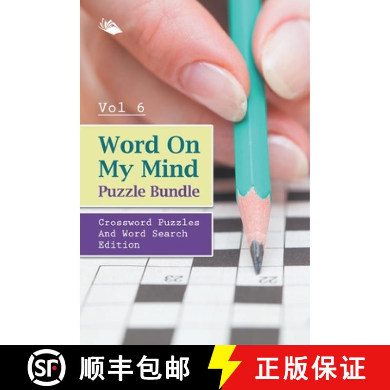 【2-3周达】Word On My Mind Puzzle Bundle Vol 6: Crossword Puzzles And Word Search Edition [9798869450029]