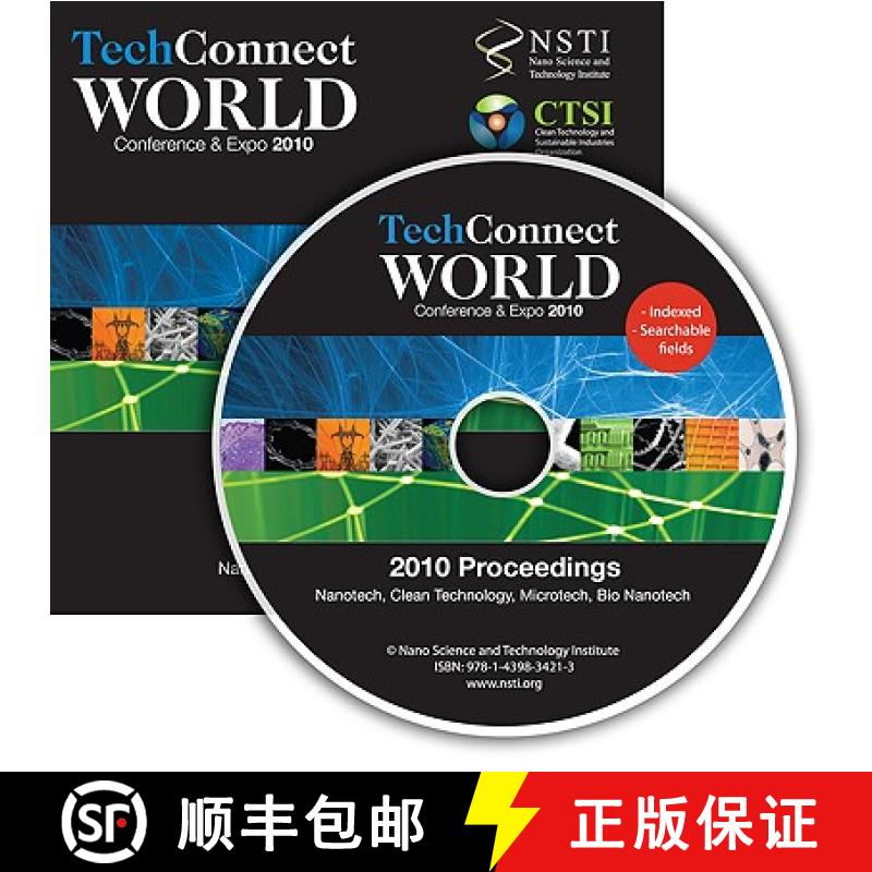 【3-4周达】Techconnect World 2010 Proceedings: Nanotech, Clean Technology, Microtech, Bio Nanotech Pr... [9781439834213]