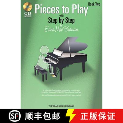 【3-4周达】Pieces to Play - Book 2 with CD: Piano Solos Composed to Correlate Exactly with Edna Mae B... [9781423436126]