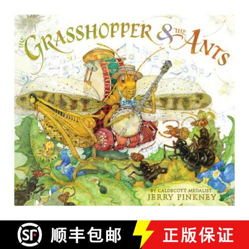 【3-4周达】精装 The Grasshopper & the Ants [9780316400817]
