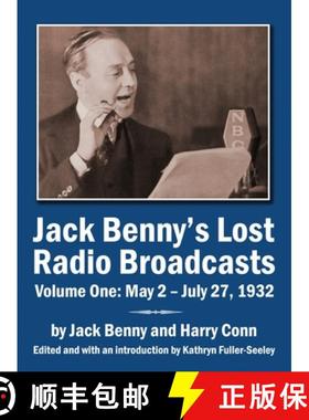 【3-4周达】Jack Benny's Lost Radio Broadcasts Volume One: May 2 - July 27, 1932 (hardback) [9781629335797]