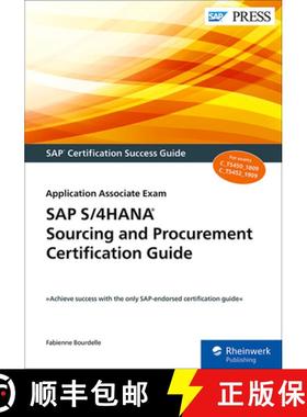 【3-4周达】SAP S/4hana Sourcing and Procurement Certification Guide: Application Associate Exam [9781493219896]