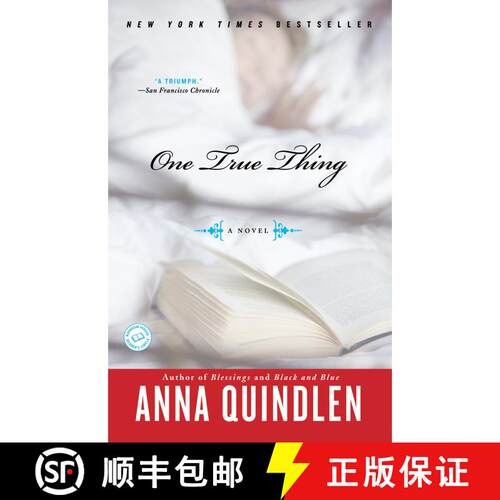 【3-4周达】One True Thing: A Novel [9780812976182]