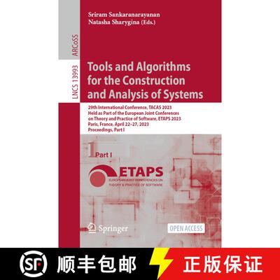 【3-4周达】Tools and Algorithms for the Construction and Analysis of Systems: 29th International Conf... [9783031308222]