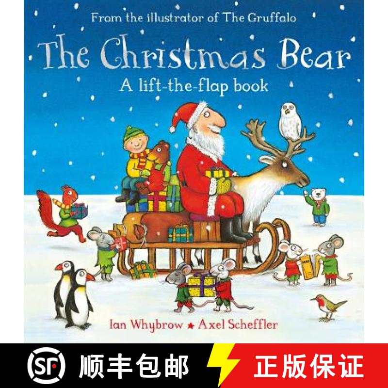 【3-4周达】The Christmas Bear : A laugh-out-loud festive lift-the-flap story! [9781509806966]