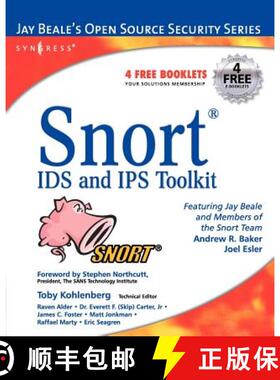【3-4周达】Snort Intrusion Detection and Prevention Toolkit [With CDROM] [9781597490993]