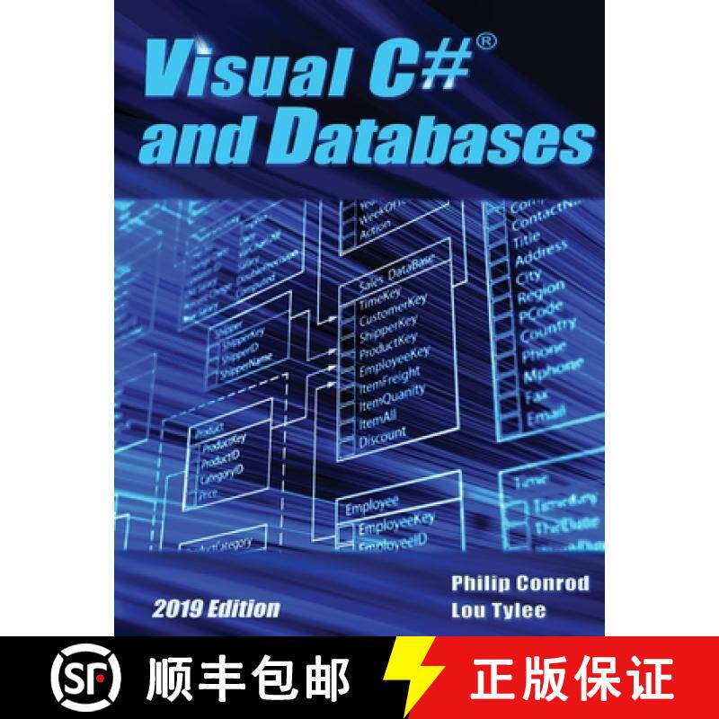 【3-4周达】Visual C# and Databases 2019 Edition: A Step-By-Step Database Programming Tutorial [9781951077082]