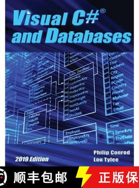 【3-4周达】Visual C# and Databases 2019 Edition: A Step-By-Step Database Programming Tutorial [9781951077082]