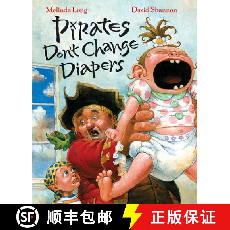【3-4周达】Pirates Don't Change Diapers [9780152053536]