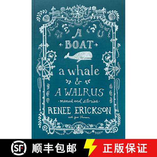【3-4周达】精装 A Boat, a Whale & a Walrus – Menus and Stories [9781570619267]