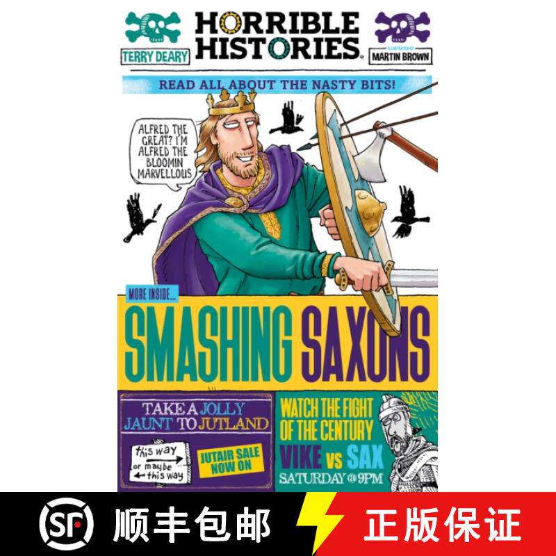 【3-4周达】Smashing Saxons (newspaper edition) [9780702331015]