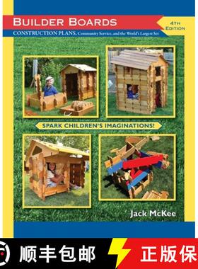 【3-4周达】BUILDER BOARDS, Construction plans, Community service and the World's Largest Set: CONSTRU... [9781884894602]