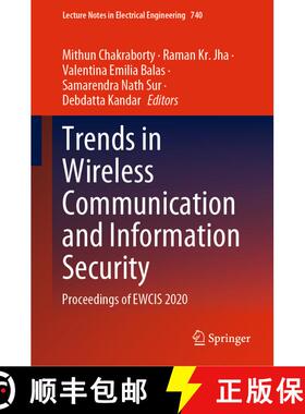 【3-4周达】Trends in Wireless Communication and Information Security : Proceedings of EWCIS 2020 [9789813363922]