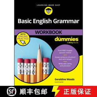 Basic 9781394330997 Quizzes Dummies 4周达 with Grammar English Practice Workbook Online for