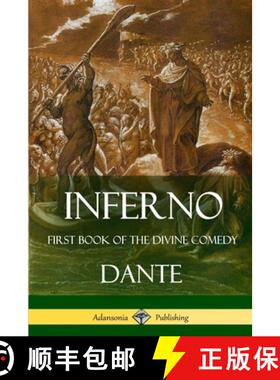 【3-4周达】Inferno: First Book of the Divine Comedy [9781387783588]