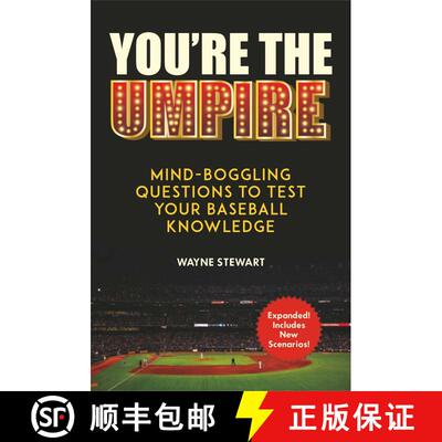 【3-4周达】You're the Umpire: Mind-Boggling Questions to Test Your Baseball Knowledge [9781510739307]