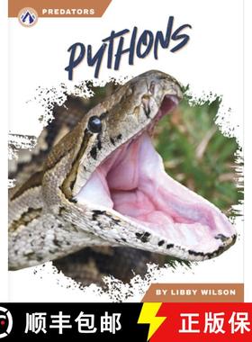 【3-4周达】Predators: Pythons [9781637387757]