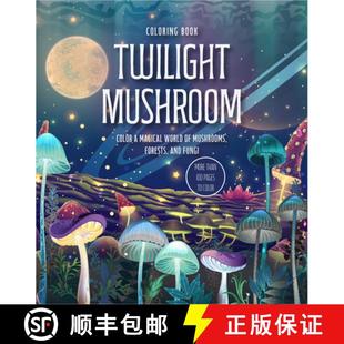 Forests Magical World Mushroom Book 9780785847298 Fungi ... Twilight Coloring Color Mushrooms and 4周达